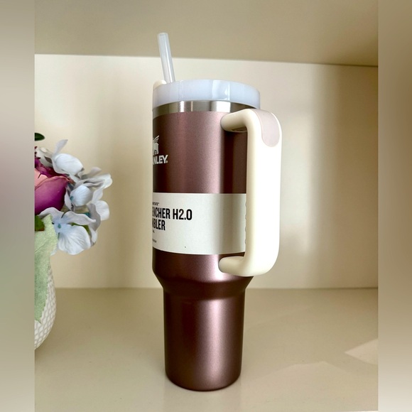 🎉LAST PIECE🎉Stanley 40oz Quencher Flowstate Tumbler Rose quartz glow - Picture 5 of 13